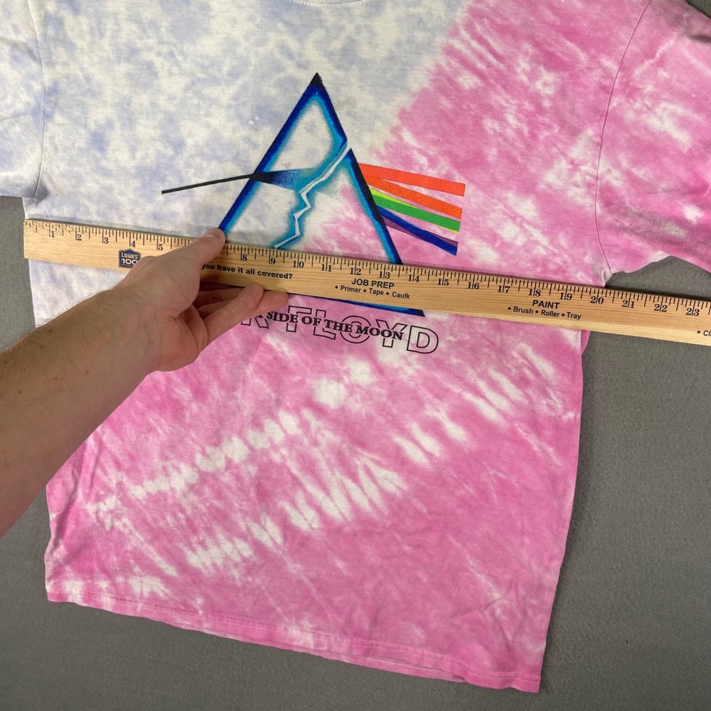 Pink Floyd‎ Dark Side Moon T Shirt Tie Dye 50th Anniversary Graphic - Picture 5 of 7